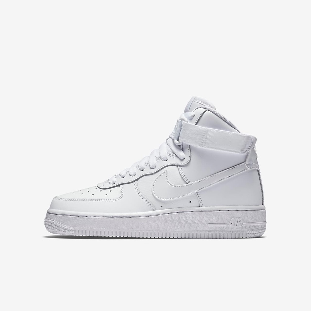 AIRFORCE 1 HIGH TOP- WHITE